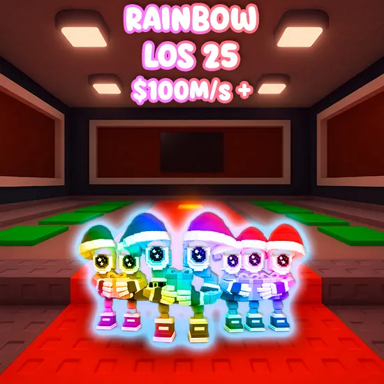 Rainbow Los 25 $100M/s +