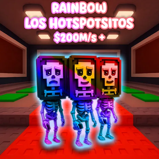 Rainbow Los Hotspotsitos $200M/s +