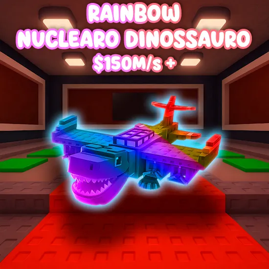 Rainbow Nuclearo Dinossauro 150M/s +