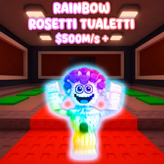 Rainbow Rosetti Tualetti $500M/s +