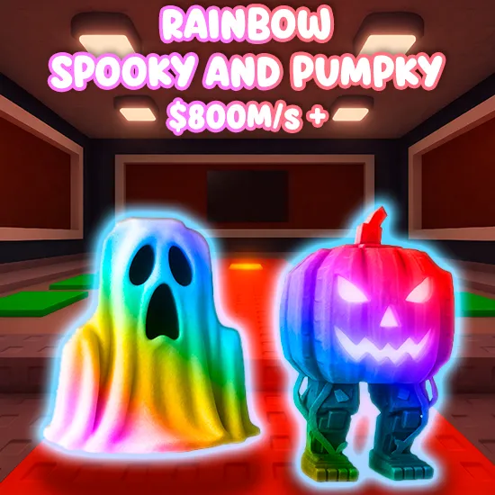 Rainbow Spooky And Pumpky 800M/s +