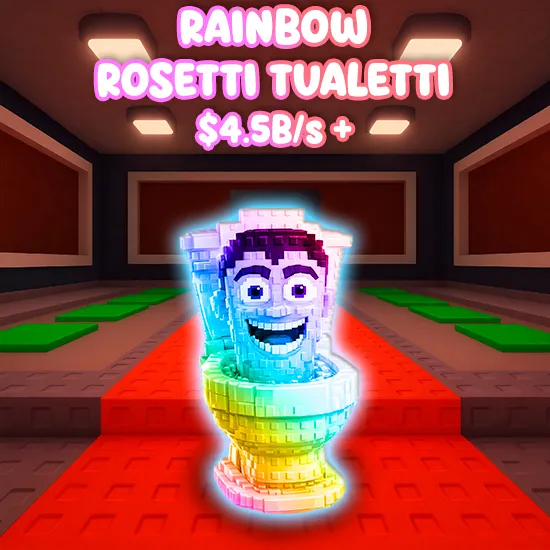 Rainbow Skibidi Toilet 4.5B/s +