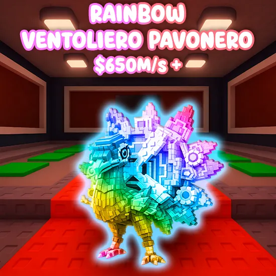 Rainbow Ventoliero Pavonero $650M/s +