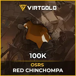 100k Red Chinchompa [ Quick Delivery ]