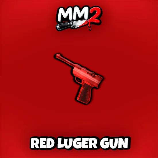 Red Luger Gun