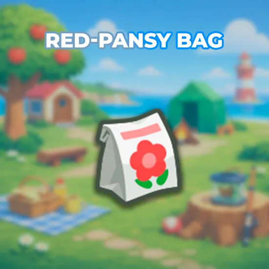 Red-Pansy Bag