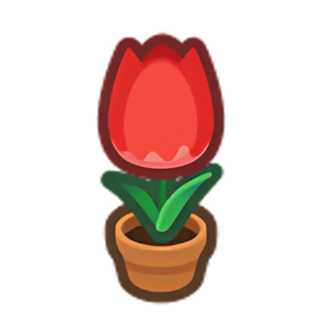 Red-Tulip Plant