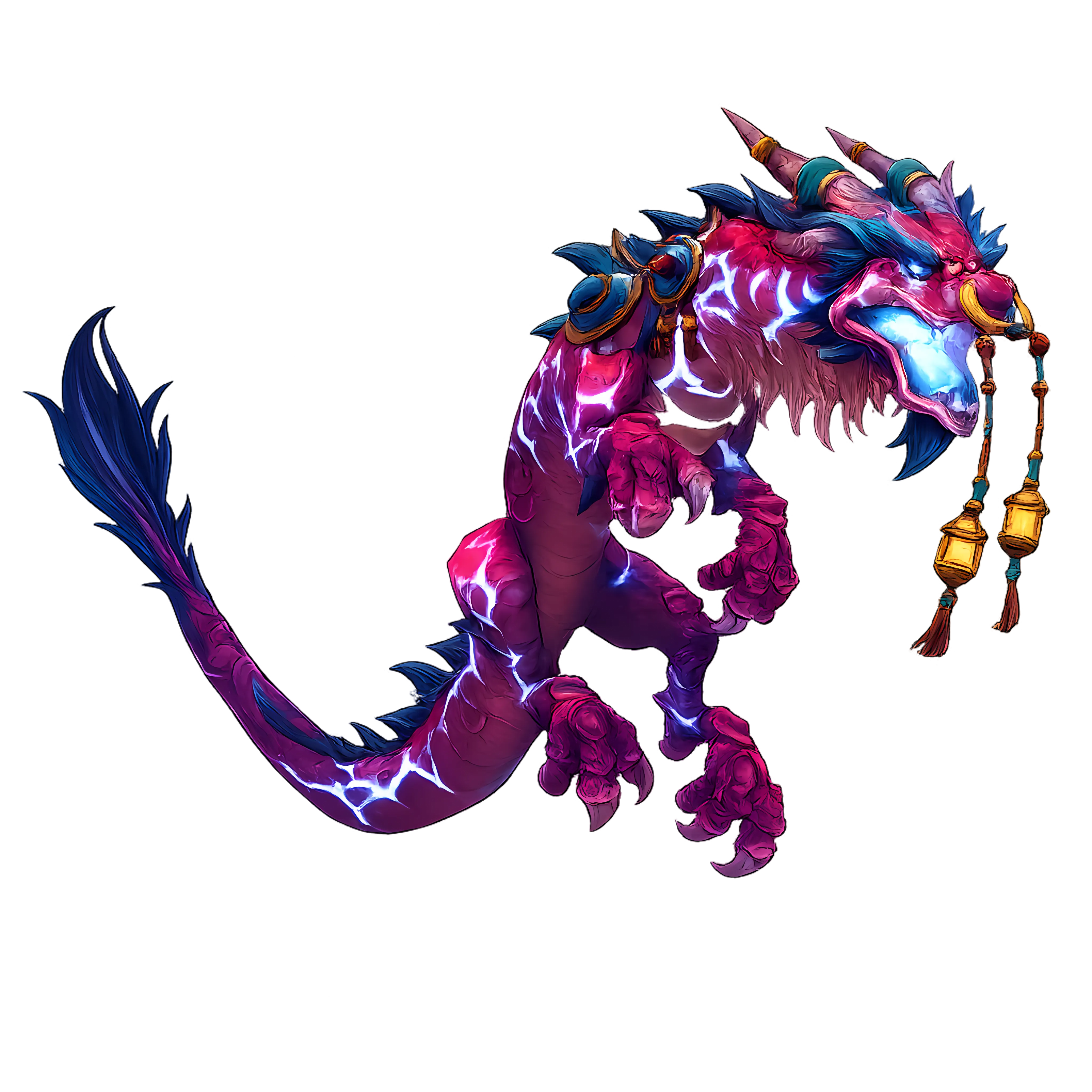 Reins of the Thundering Ruby Cloud Serpent