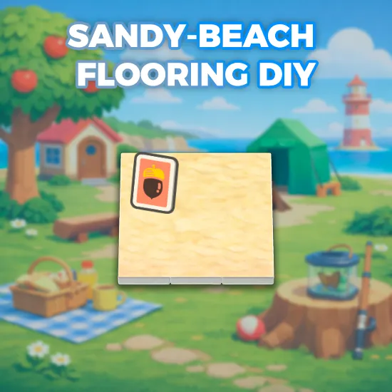 Sandy-Beach Flooring DIY