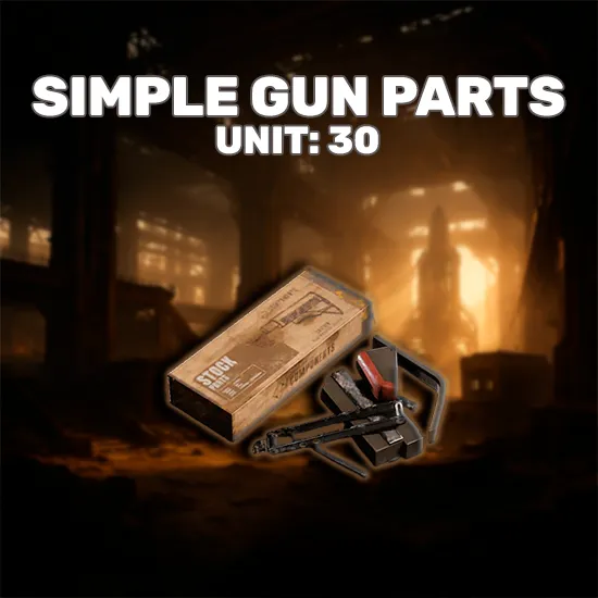 Simple Gun parts Unit: 30