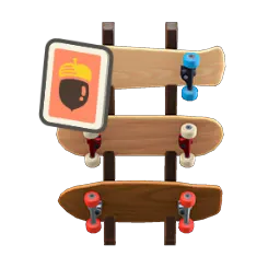 Skateboard Wall Rack DIY