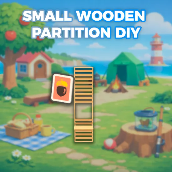 Small Wooden Partition DIY