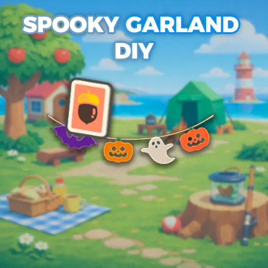Spooky Garland DIY