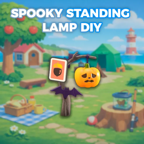 Spooky Standing Lamp DIY