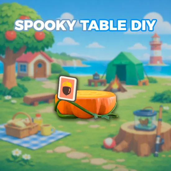 Spooky Table DIY
