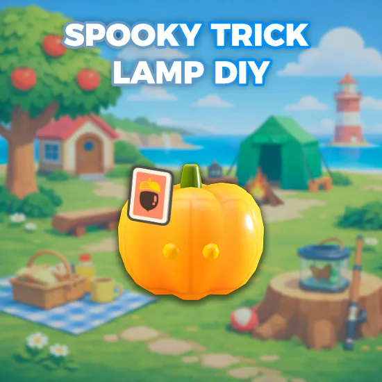 Spooky Trick Lamp DIY