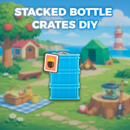 Stacked Bottle Crates DIY