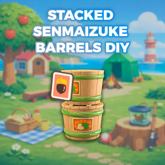 Stacked Senmaizuke Barrels DIY
