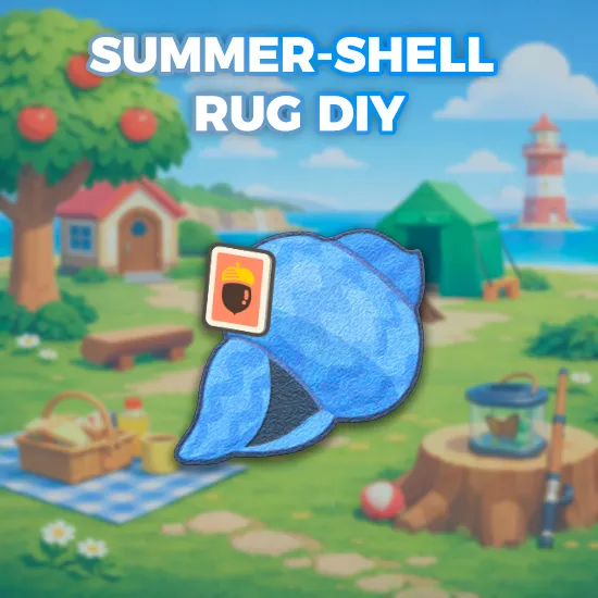 Summer-Shell Rug DIY