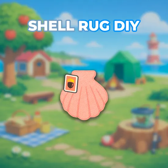 Shell Rug DIY