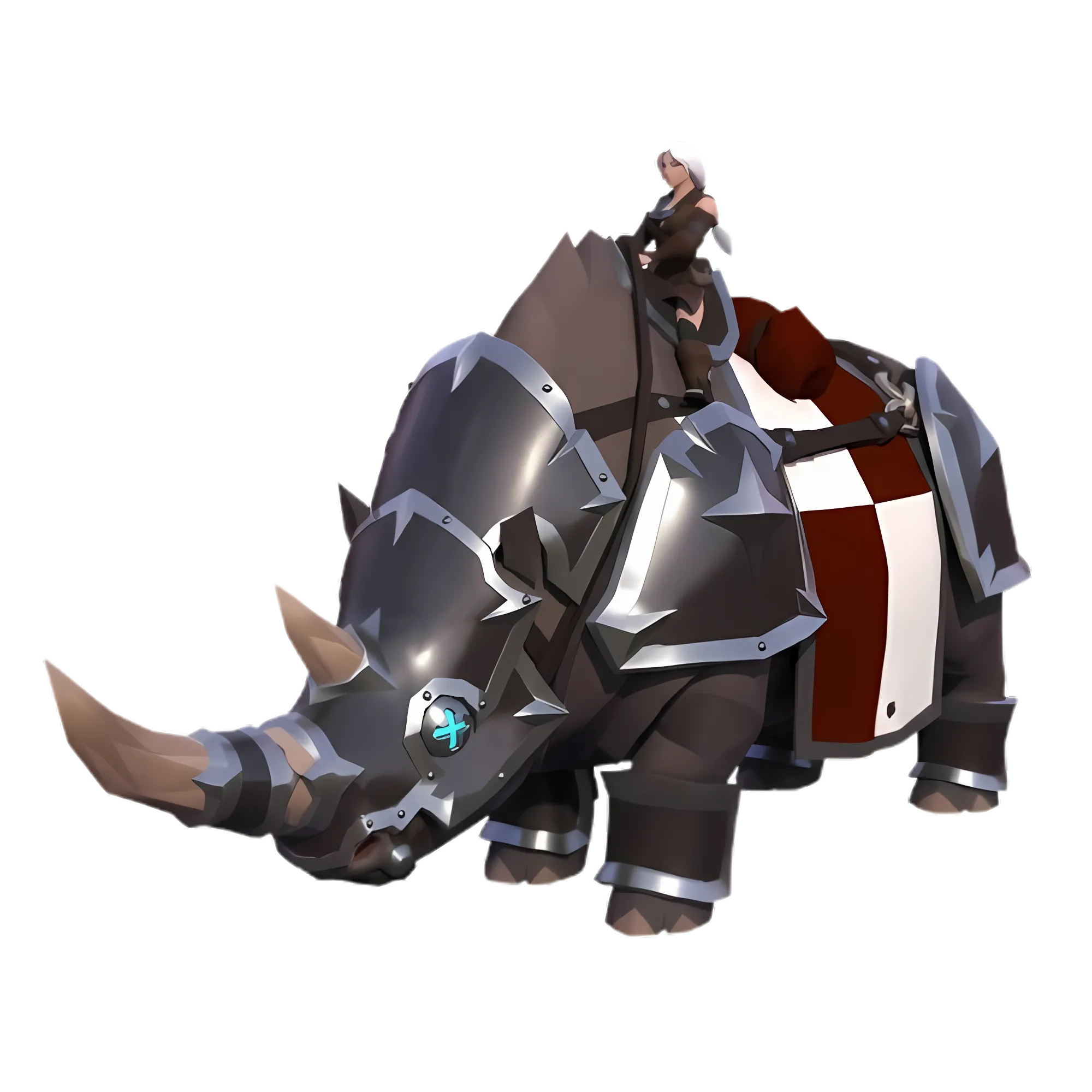 Silver Battle Rhino T6