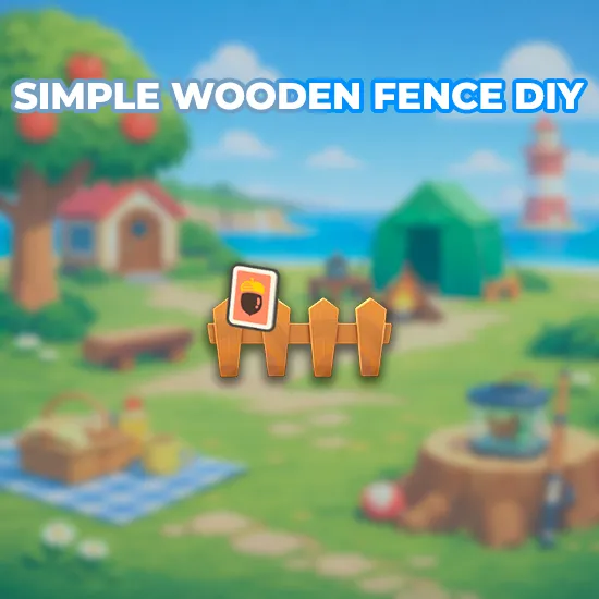 Simple Wooden Fence DIY