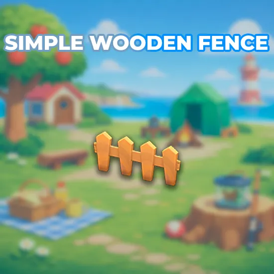 Simple Wooden Fence