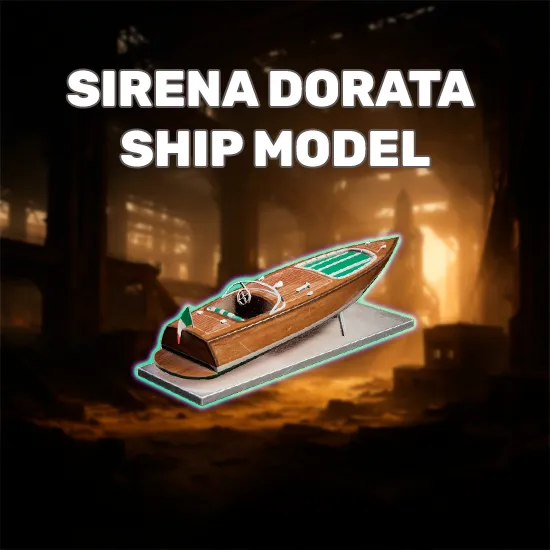 Sirena Dorata Ship Model