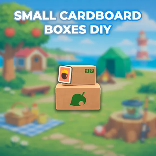 Small Cardboard Boxes DIY