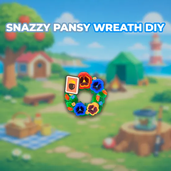 Snazzy Pansy Wreath DIY