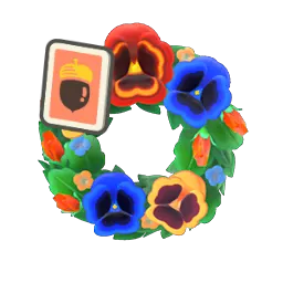 Snazzy Pansy Wreath DIY