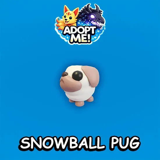 Snowball Pug