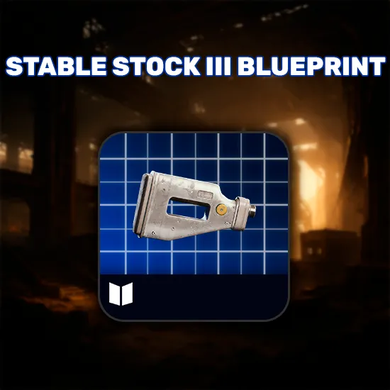 Stable Stock III Blueprint