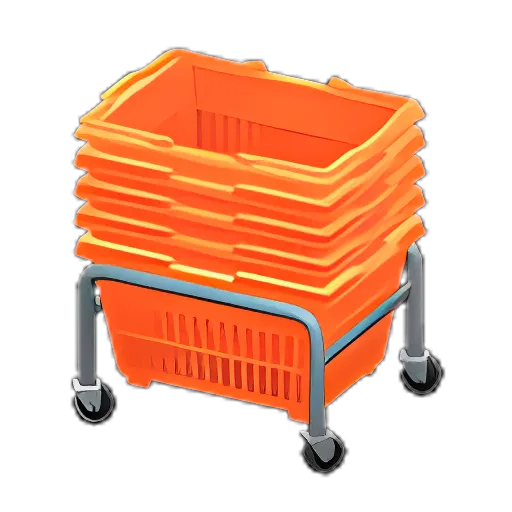 Stacked Shopping Baskets
