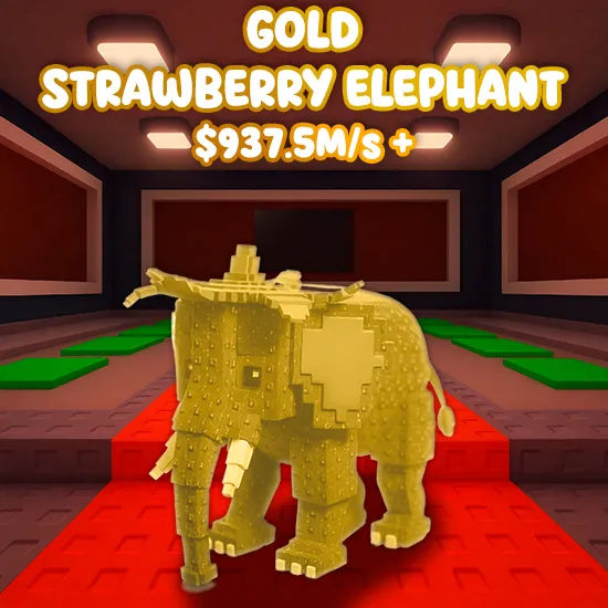 Gold Strawberry Elephant $937.5M/s +