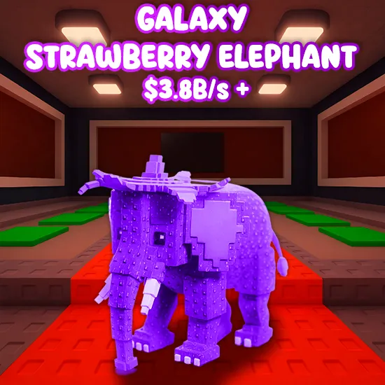 Galaxy Strawberry Elephant $ 3.8/B/s +