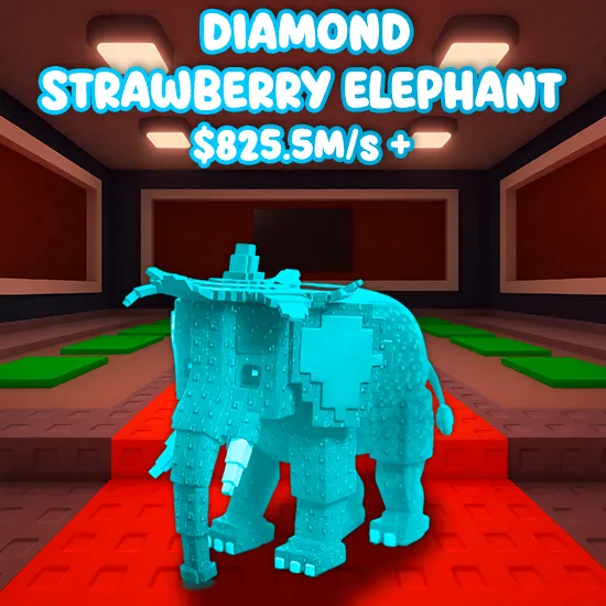 Diamond Strawberry Elephant $ 825.5M/S +