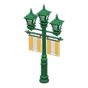 Street Lamp With Banners