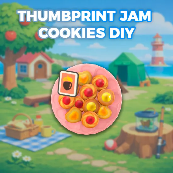 Thumbprint Jam Cookies DIY