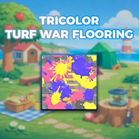Tricolor Turf War Flooring