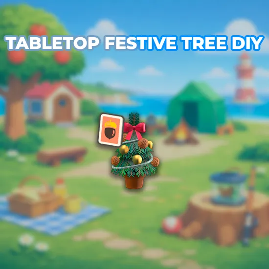 Tabletop Festive Tree DIY