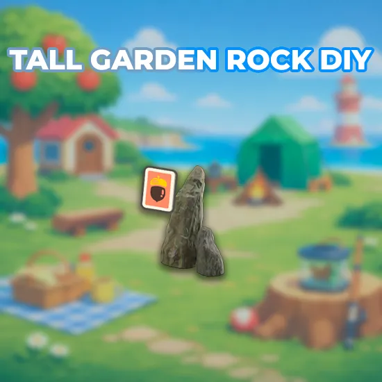 Tall Garden Rock DIY