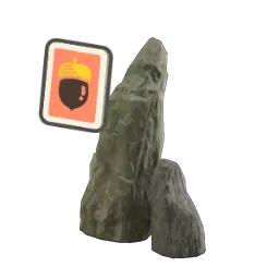 Tall Garden Rock DIY