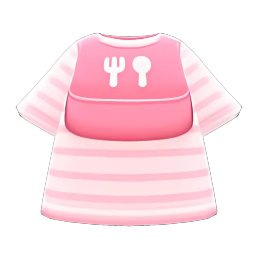 Tee With Silicone Bib