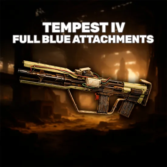 Tempest IV Full blue attachments