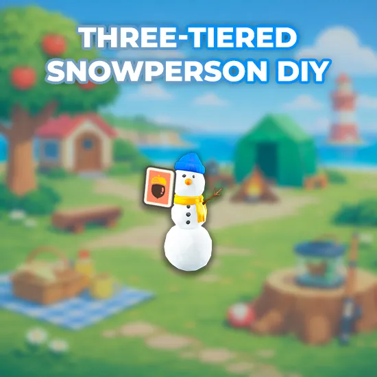 Three-Tiered Snowperson DIY