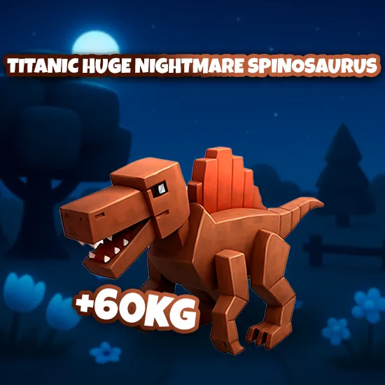 Titanic Huge Nightmare Spinosaurus +60KG