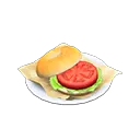 Tomato Bagel Sandwich