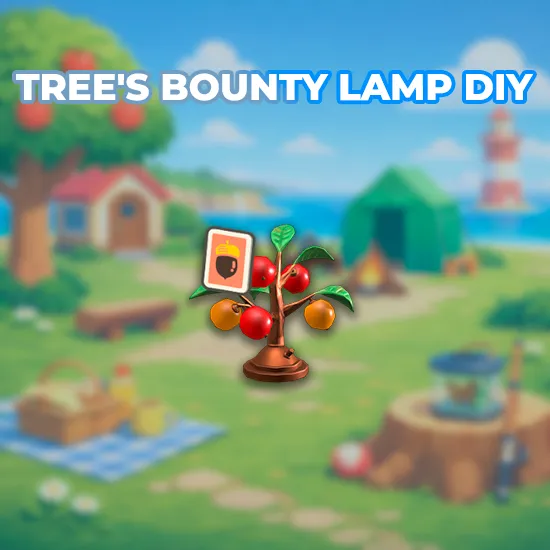 Tree's Bounty Lamp DIY