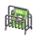 Tubular Magazine Rack